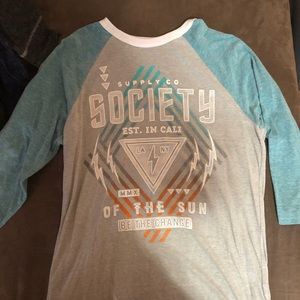 3/4 Sleeve Baseball Shirt